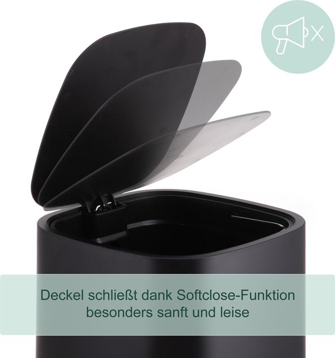 Actual product image Relaxdays pedal bin (9 l)