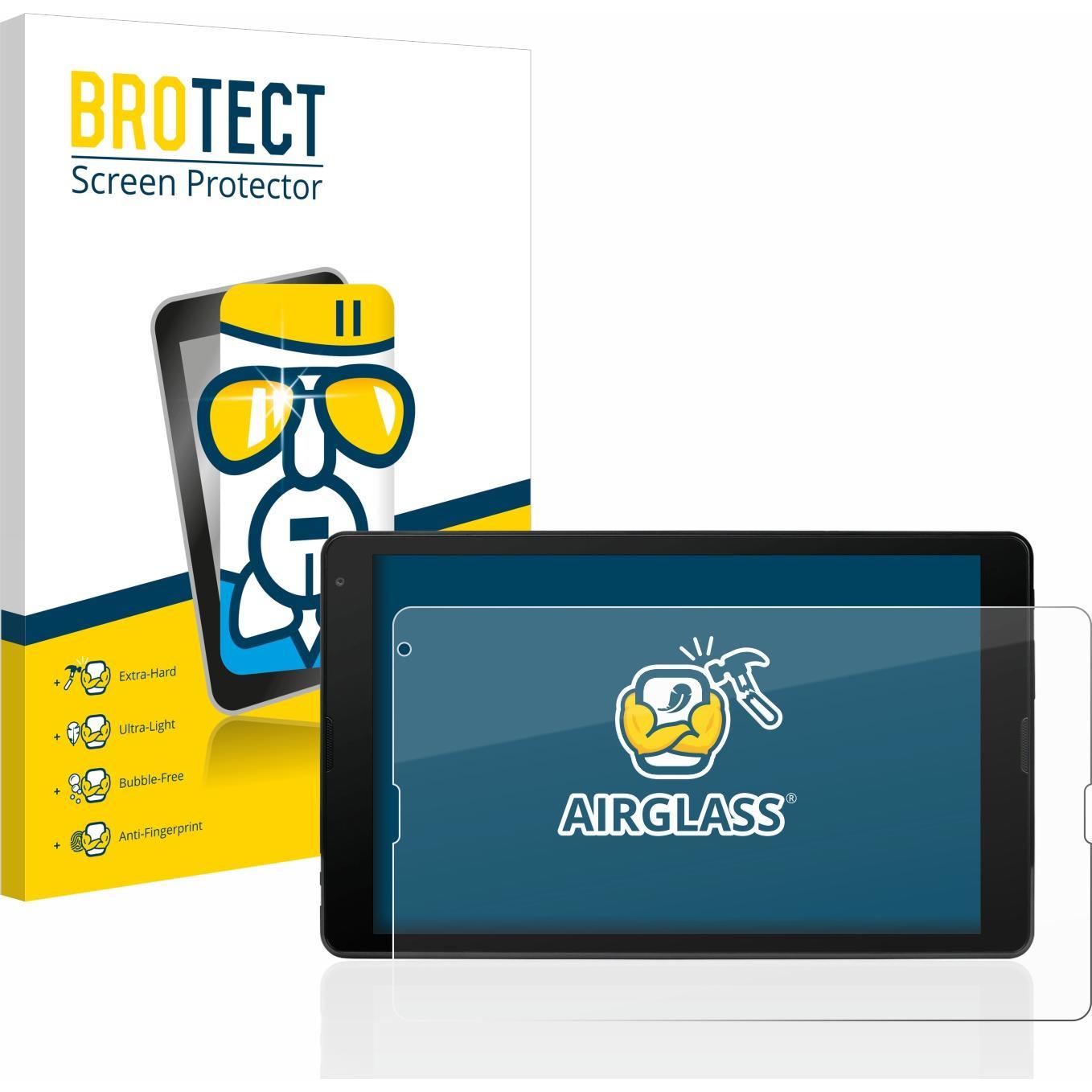 BROTECT AirGlass Panzerglasfolie (1 Stück, Medion Lifetab  E10421), Tablet Schutzfolie