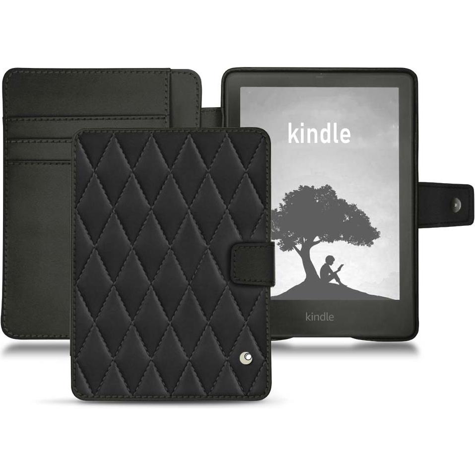 Noreve Lederschutzhülle Wallet (Kindle Signature Edition), eReader Zubehör, Schwarz