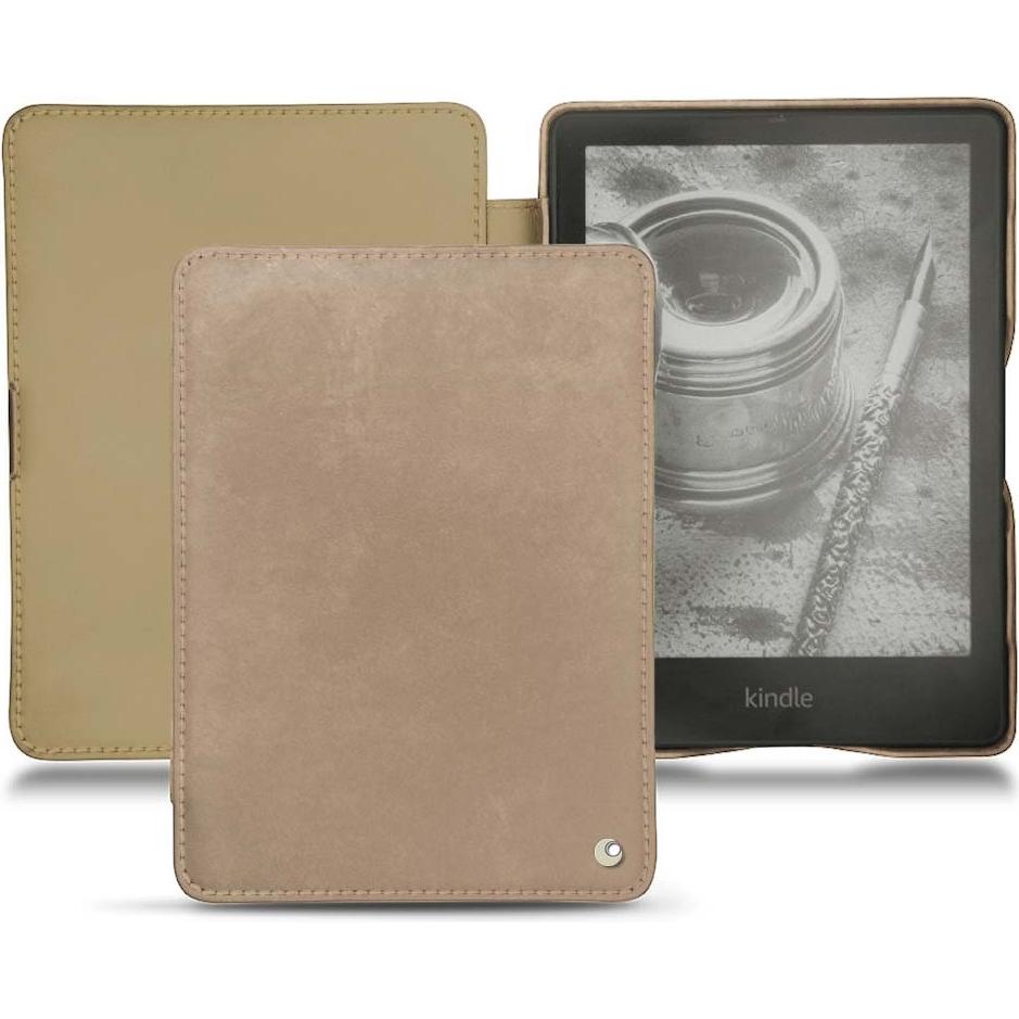 Noreve Lederschutzhülle horizontal (Kindle Papewhite (2021)), Tablet Hülle, Beige