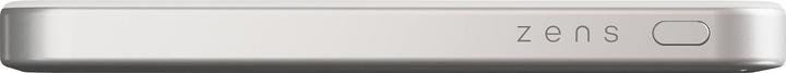 Produktbild Zens Slim Qi2 Al Powerbank 5000mAh White (5000 mAh, 15 W, 19250 Wh)