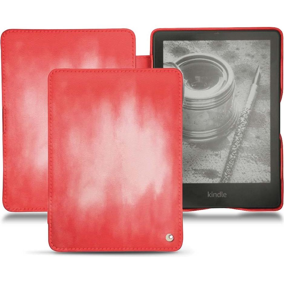Thumbnail - Noreve Lederschutzhülle horizontal (Kindle Papewhite (2021)), Tablet Hülle, Rosa