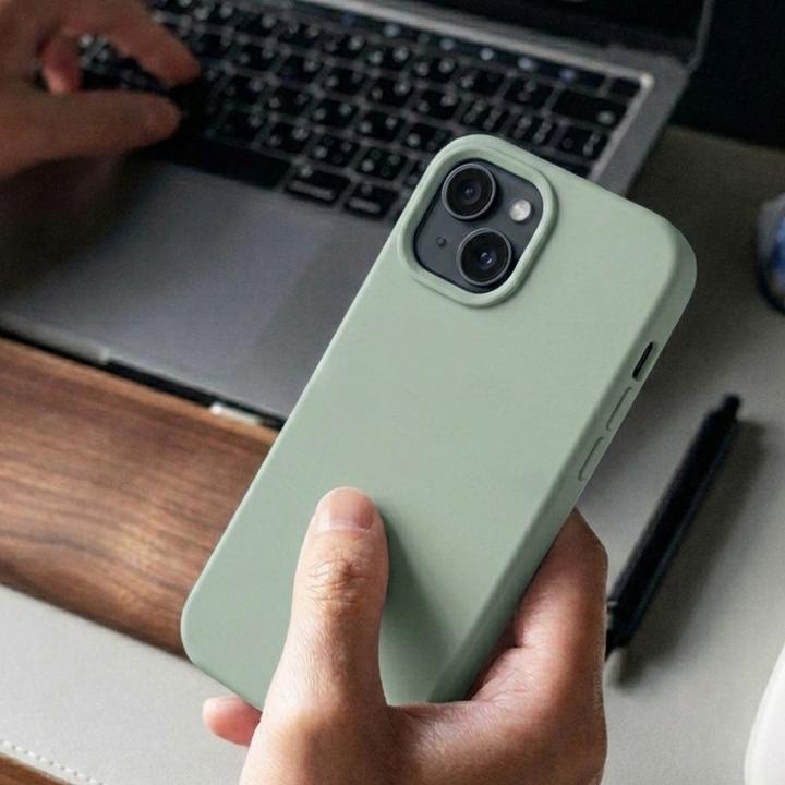 Produktbild RhinoShield Coque Solidx Magsafe Iphone 15 (Vert Sauge) (Apple iPhone 15)
