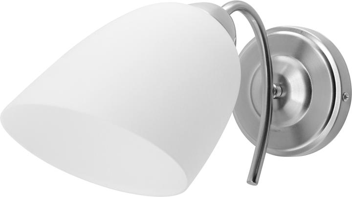 Activejet NIKITA 1P Wandbeleuchtung Für die Nutzung im Innenbereich geeignet E27 Nickel (E27)