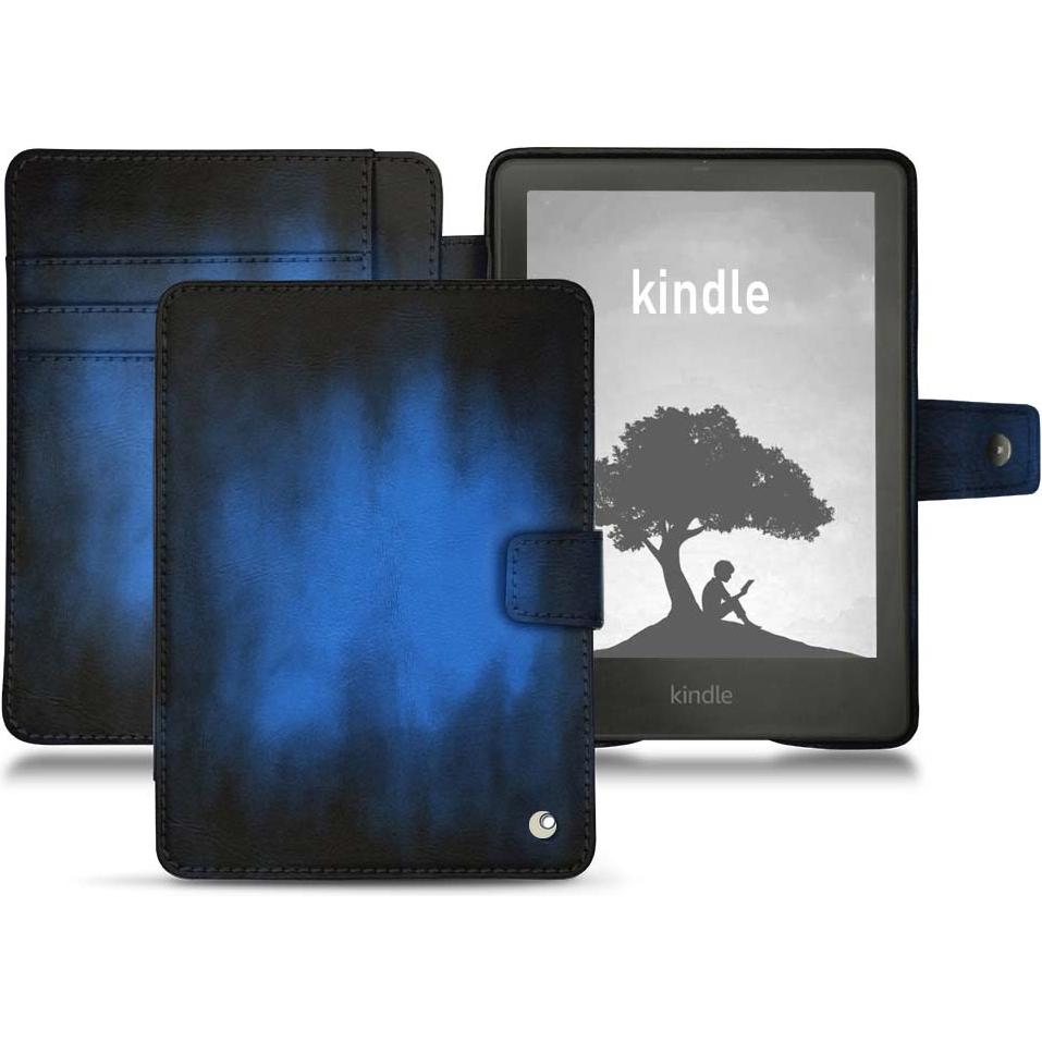Noreve Lederschutzhülle Wallet, eReader Zubehör, Blau