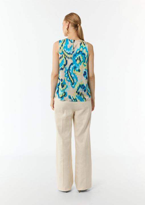 Immagine prodotto Comma Bluse Ärmelloses Blusenshirt aus Viskose (40)