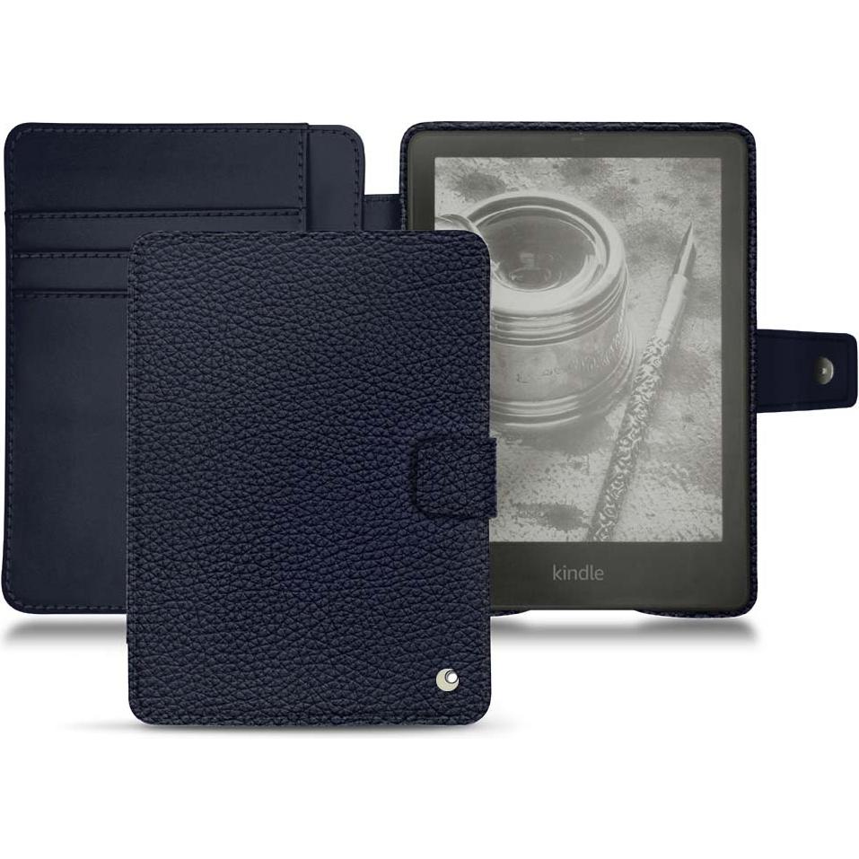 Noreve Lederschutzhülle Wallet (Kindle Paperwhite), eReader Zubehör, Violett
