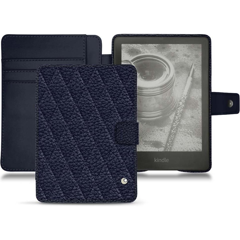 Noreve Lederschutzhülle Wallet (Kindle Paperwhite), eReader Zubehör, Violett