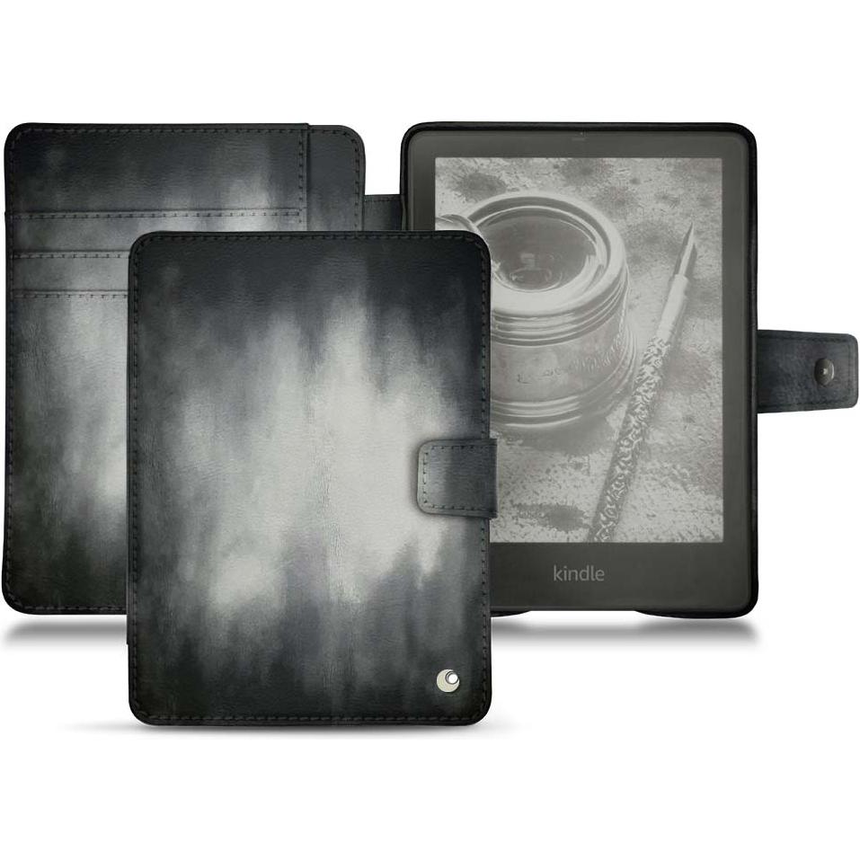 Noreve Lederschutzhülle Wallet, eReader Zubehör, Grau