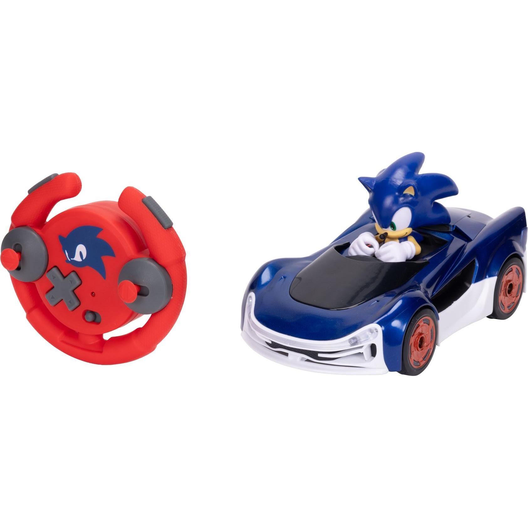 Jakks Pacific Bianco/Blu Sonic The Hedgehog Funkgesteuertes Driftfahrzeug
