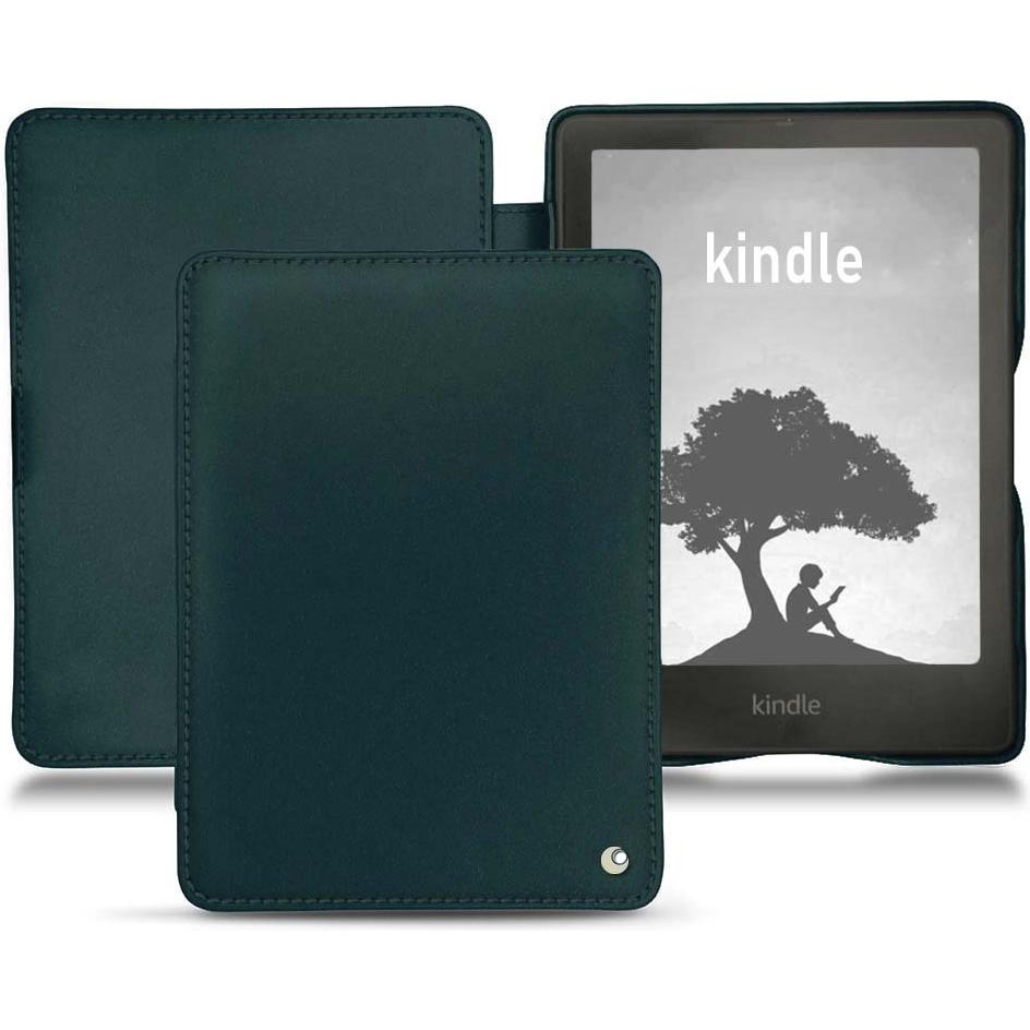 Thumbnail - Noreve Lederschutzhülle horizontal (Kindle Signature Edition), Tablet Hülle, Blau