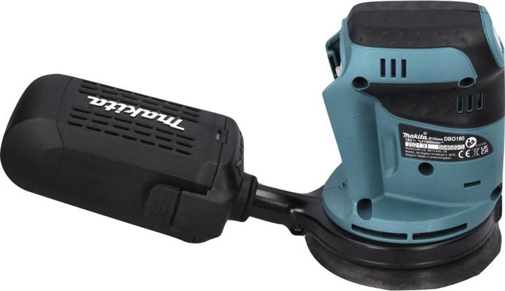 Produktbild Makita DBO 180 SY Akku Exzenterschleifer 18 V 125 mm + 2x Akku 1,5 Ah + LadegerÃ¤t (Exzenterschleifer)