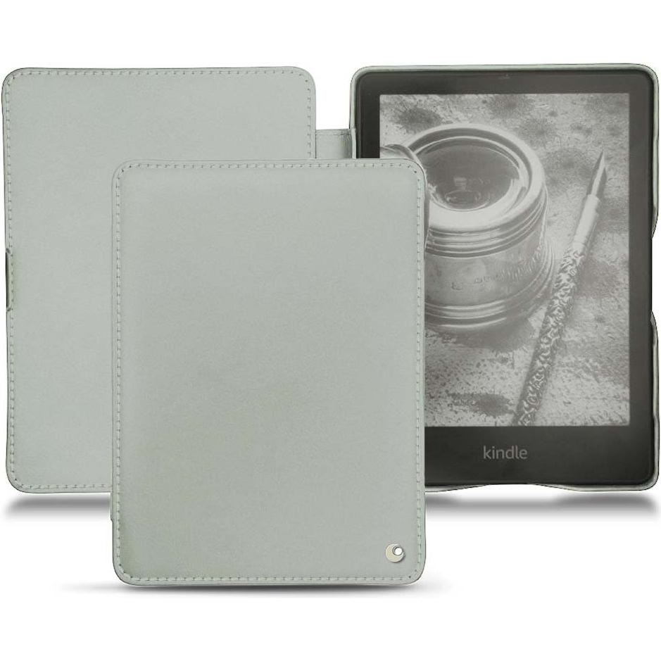 Thumbnail - Noreve Lederschutzhülle horizontal (Kindle Papewhite (2021)), Tablet Hülle, Grau