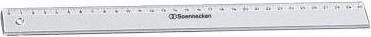 Actual product image Soennecken Ruler Length: 30 cm Material: plastic (30 cm, Plastic)