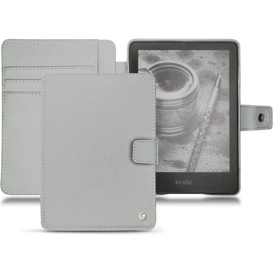 Noreve Lederschutzhülle Wallet, eReader Zubehör, Grau