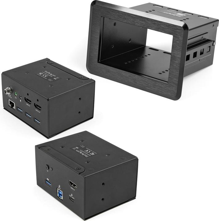 StarTech Box di connettività per tavolo da conferenza con docking per laptop - 4K HDMI - USB-C / USB-A PD - (USB-A, USB-C, 1 porzione)
