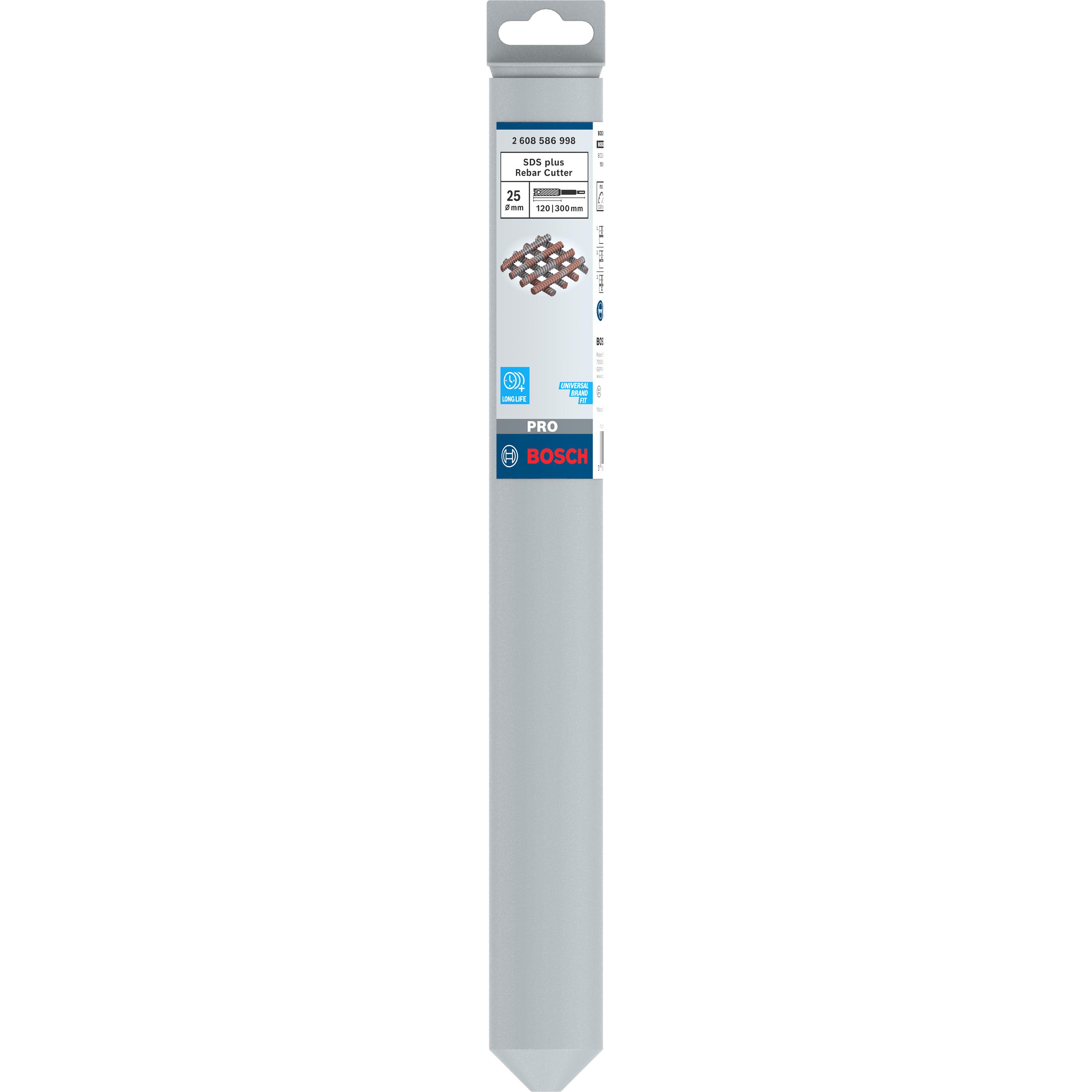 Thumbnail - Bosch Professional Zubehör, Bohrereinsatz, PRO SDS plus Rebar Cutter Bohrer, 25 x 120 x 300 mm (25 mm)