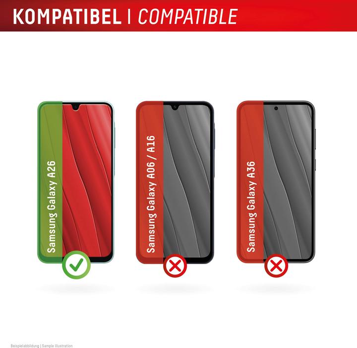 Immagine prodotto Displex Real Glass, 2D Panzerglas (1 Pezzo/i, Samsung Galaxy A26)