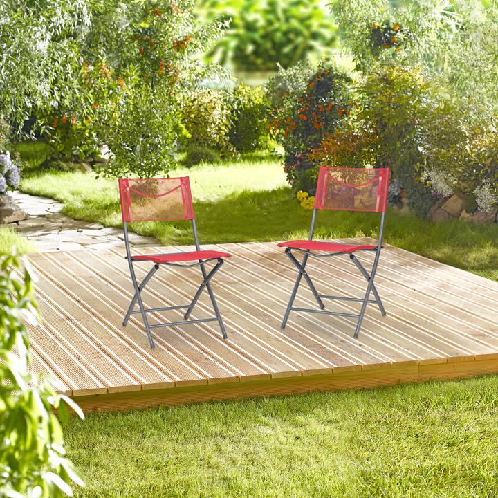 Actual product image Relaxdays lawn chair