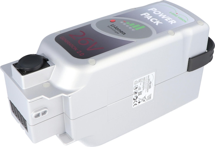 E-Bike-Vision BikeTec S-Series 28 20 Ah Powerpack E-bike Replica Battery 26 Volt 510 Wh (510 Wh, Battery protective cover)