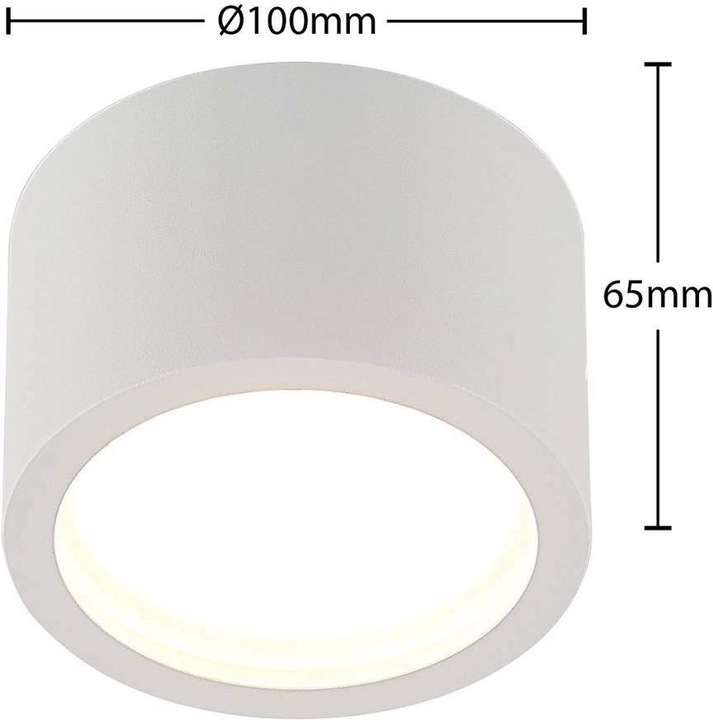 Produktbild Arcchio Nieva Downlight, GX53, rund, weiss (GX53)