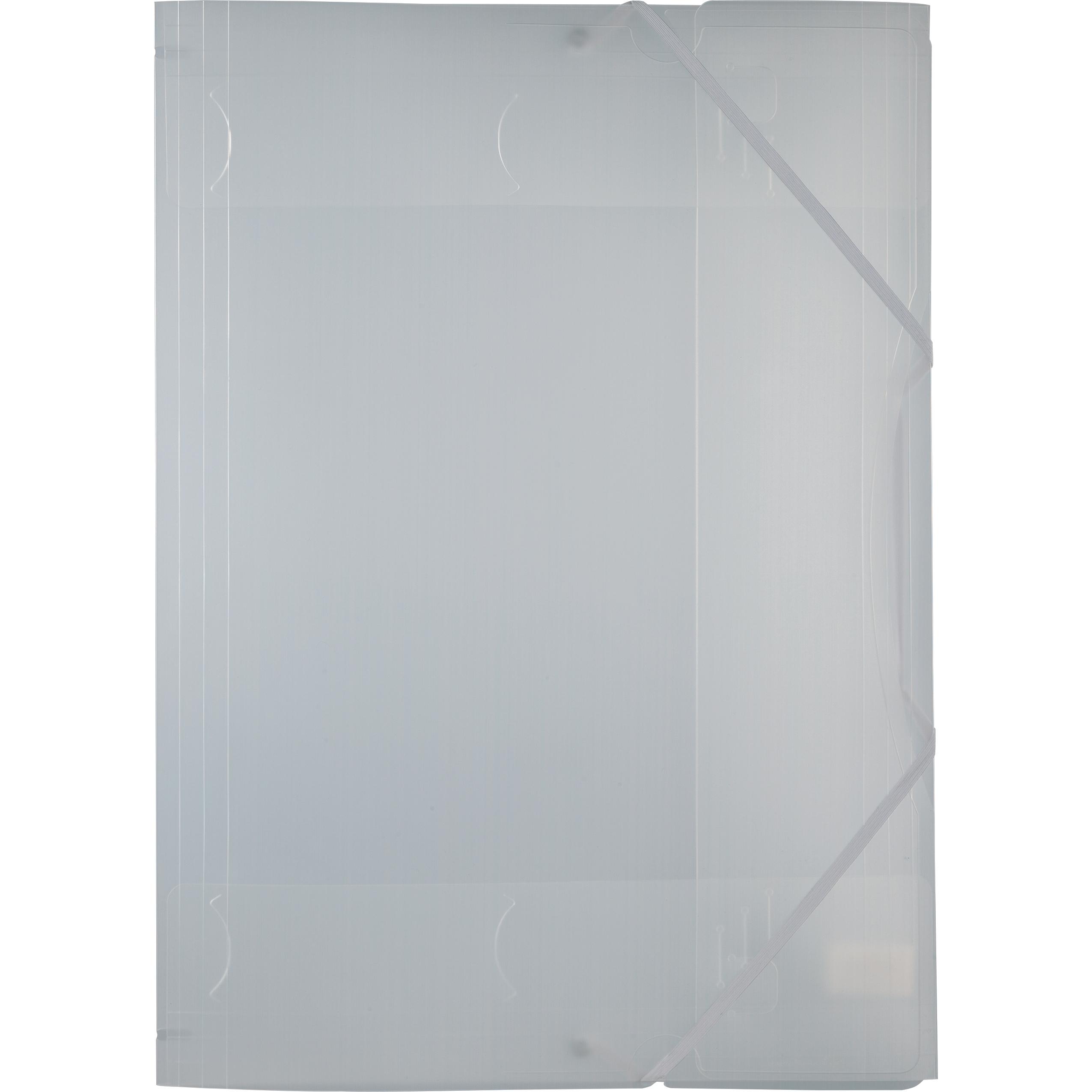 Folia, Busta portadocumenti, Cartella elastica A3 transp.bianco (A3, 1 x)