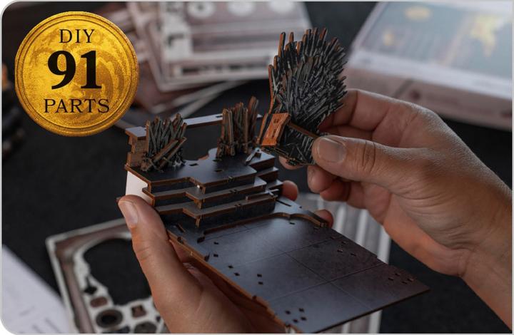 Actual product image Revell Tiny Adventure Iron Throne - House of the Dragon