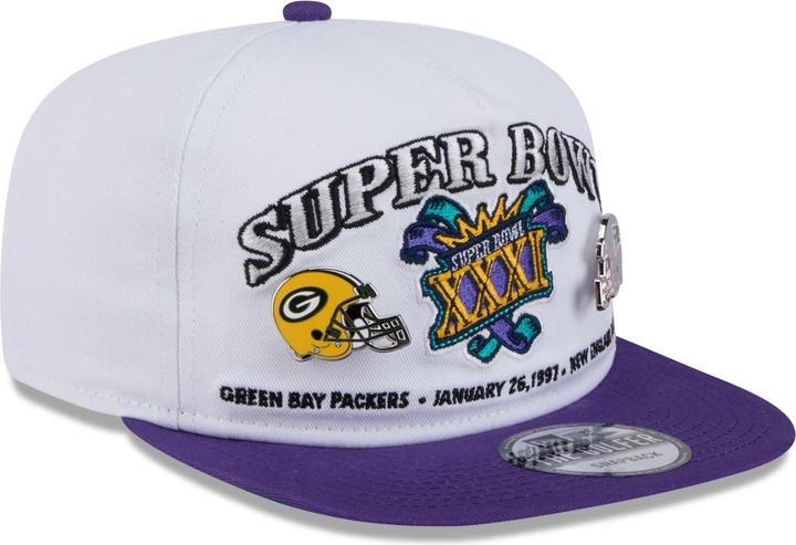 Actual product image New Era Golfer Cap - Super Bowl Xxxi Pin Packers Patriots (One size)