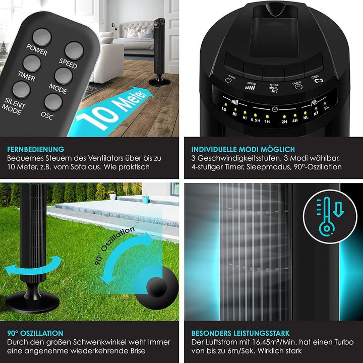 Produktbild Kesser Turmventilator (51.50 dB)