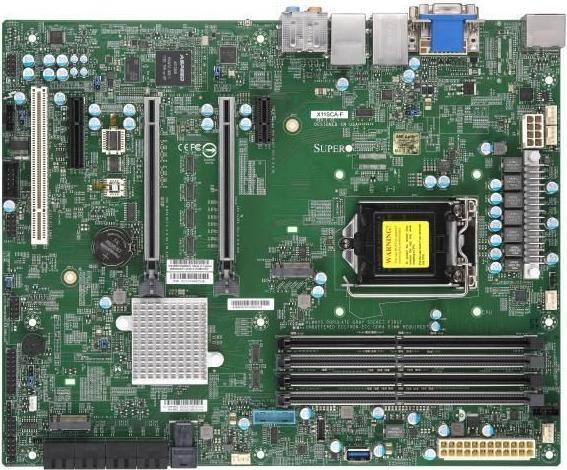 Immagine prodotto Supermicro X11SCA-F LGA1151 C246 DDR4 ATX (LGA 1151, Intel C246, ATX)