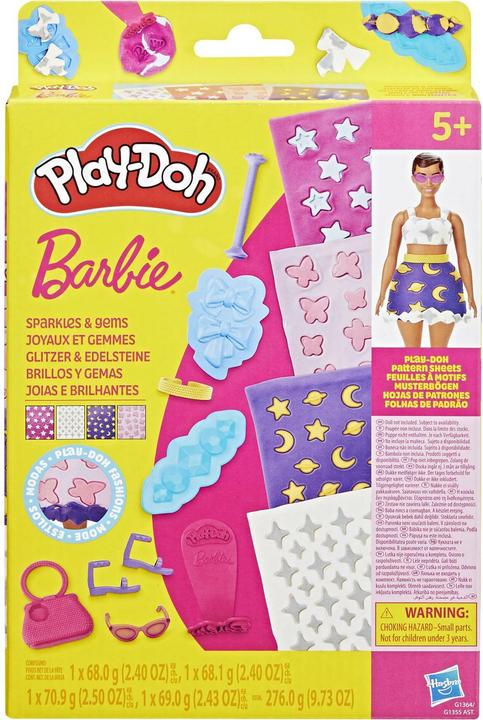 Produktbild Play-Doh Pd Barbie Designer Patterns Packs Ast