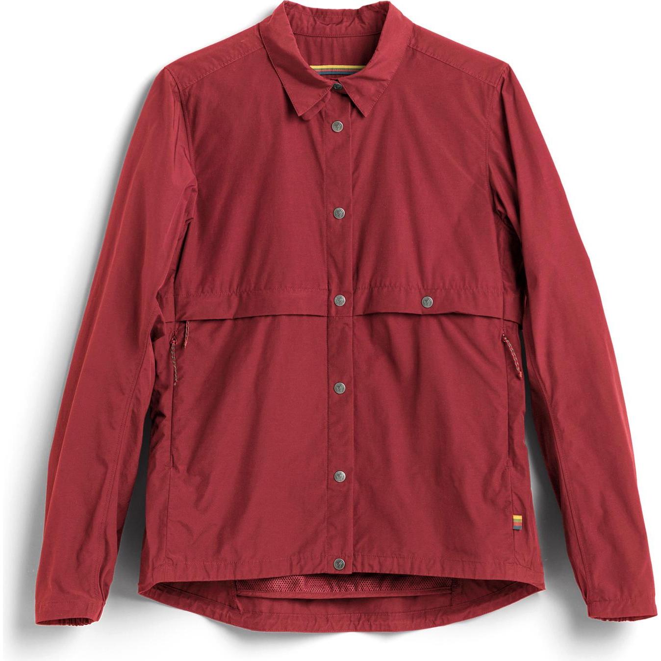 Fjällräven, Donne, Giacche da esterno, F Rider's Wind Jacket W (XXS), Rosso, XXS