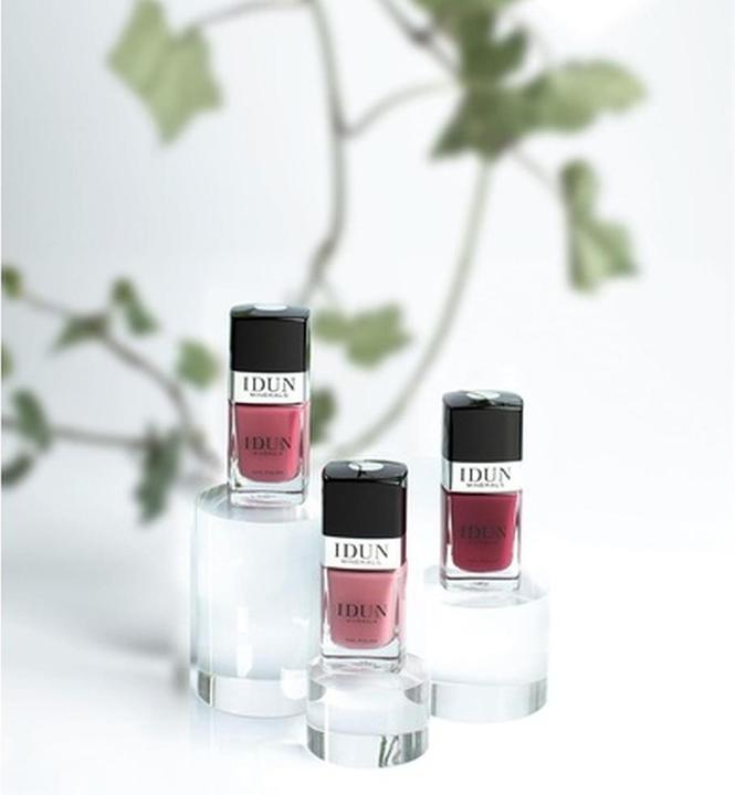 Image du produit IDUN Minerals Nail Polish Kalcit (Pink, Rouge, Vernis à ongles effet gel)