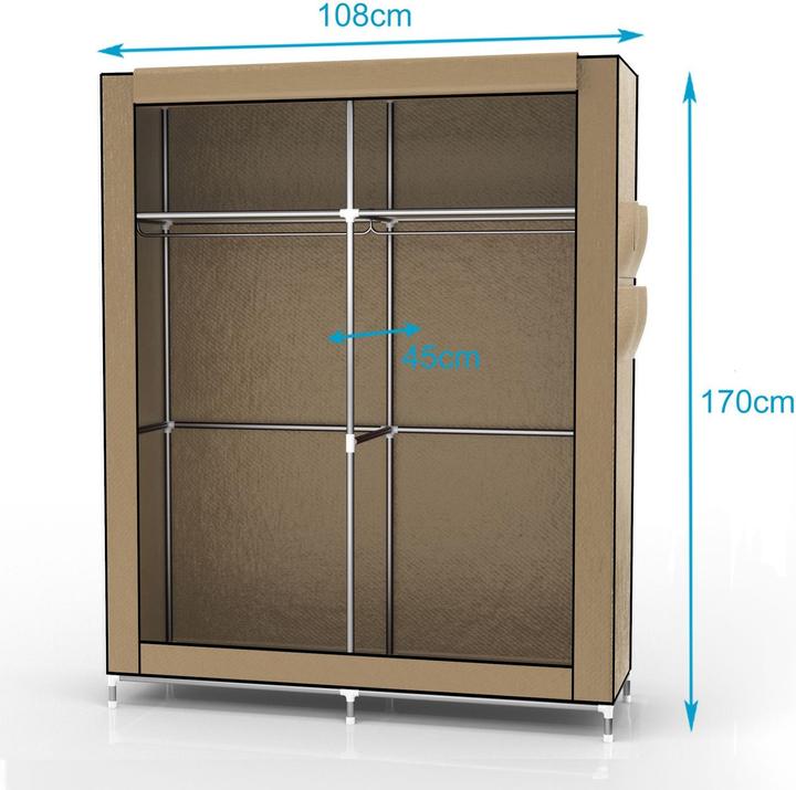Immagine prodotto Intirilife Armadio (108 x 45 x 170 cm)