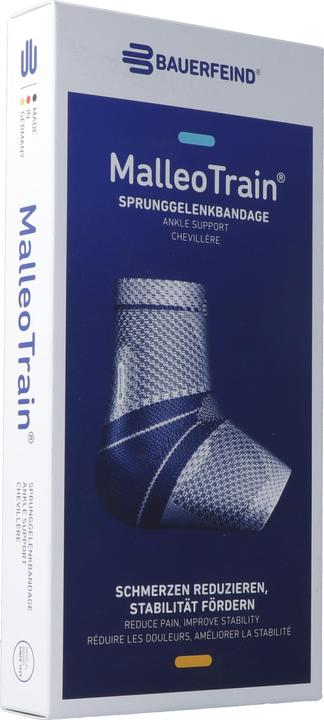 Actual product image MalleoTrain Active bandage left titanium (2)