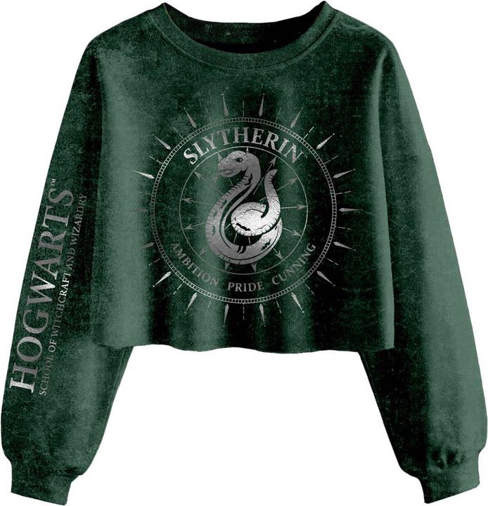 Produktbild Slytherin Constellation Kurzes Sweatshirt (M)