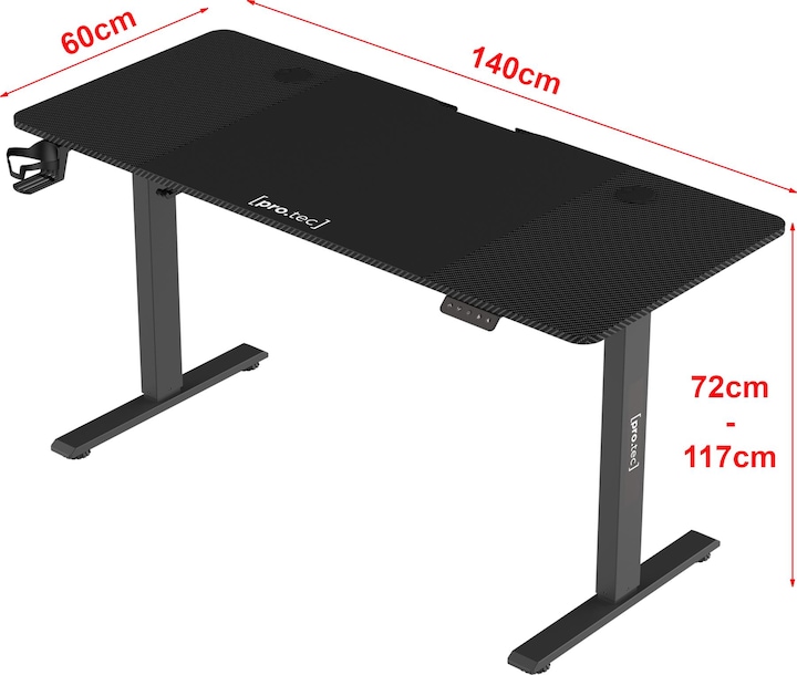 Produktbild Pro-Tec Stryn (140 x 60 x 117 cm)