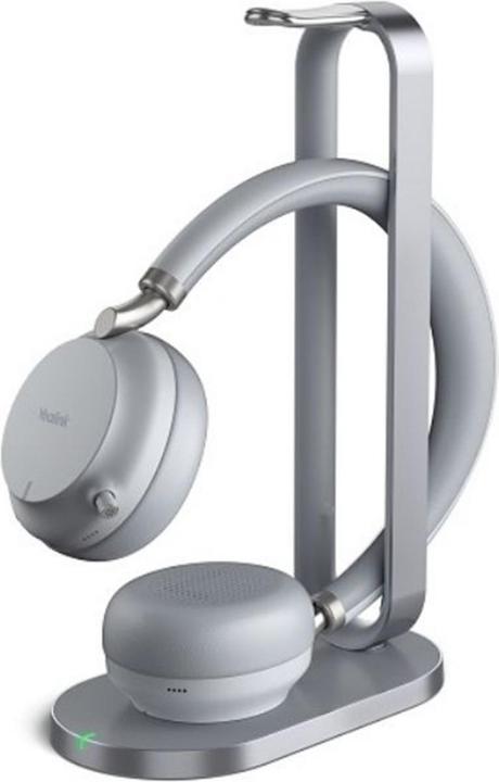 Actual product image Yealink Bluetooth Headset BH72 Teams Light Gray USB-A (Wireless, USB-A, Microsoft teams)