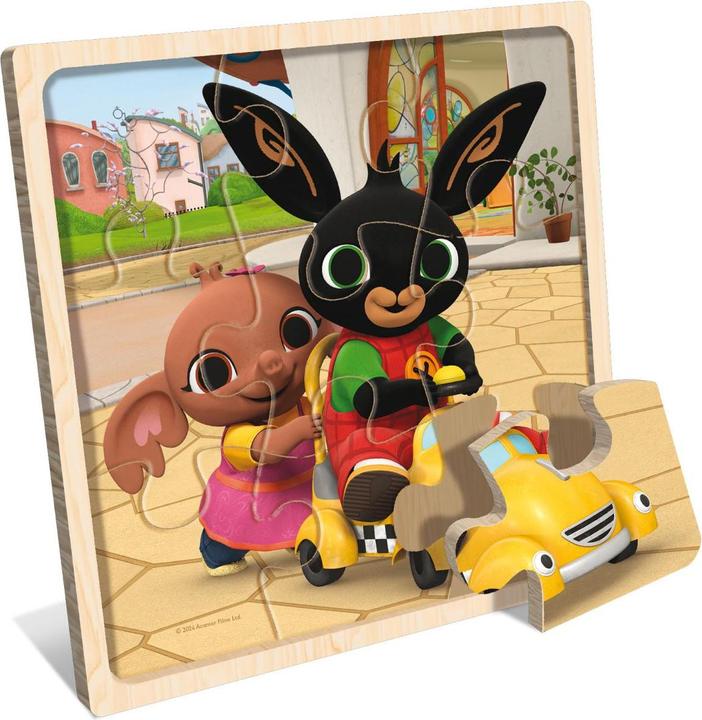 Productafbeelding Lisciani Bing Wooden Puzzle 9 In Display 6 (9 onderdelen)