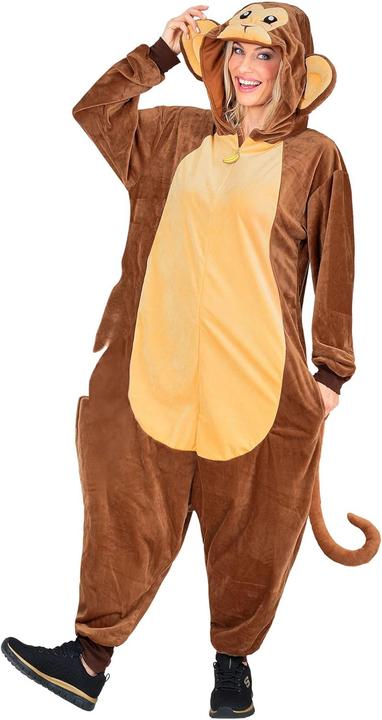 Immagine prodotto Widmann Affe Onesie Plüschkostüm (M, S)