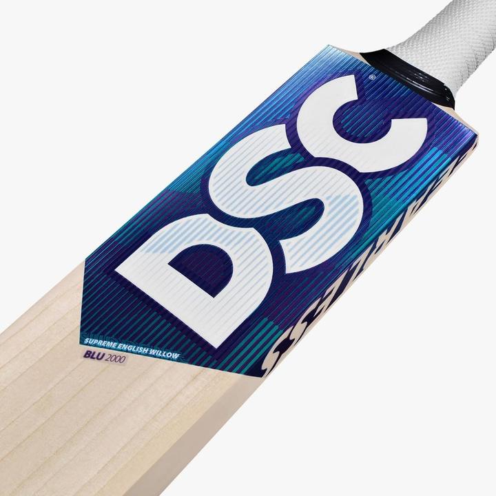 Actual product image DSC Blu 2000 Willow Cricket Bat (33.86")