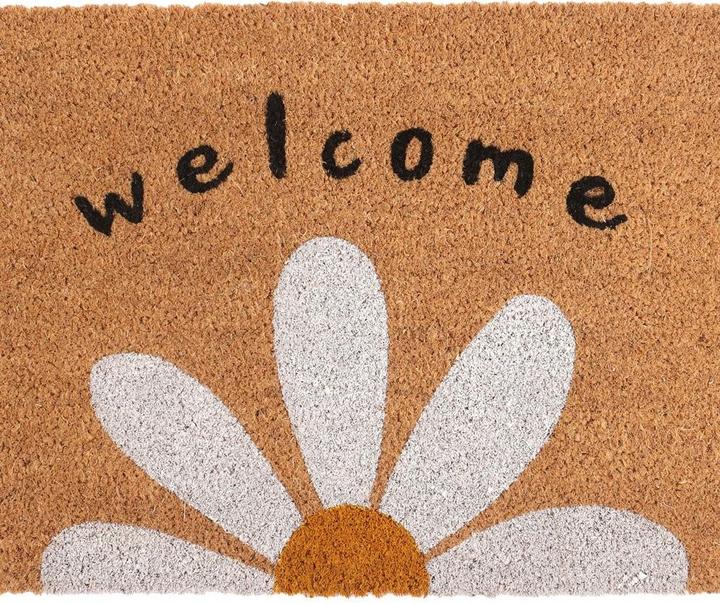 Produktbild Something Different Willkommen Gänseblümchen Türmatte (40 x 60 cm)