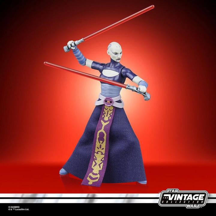 Produktbild Hasbro Star Wars: The Clone Wars Vintage Collection Actionfigur Asajj Ventress 10 cm