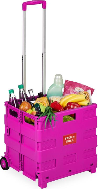 Image du produit Relaxdays Chariot à provisions