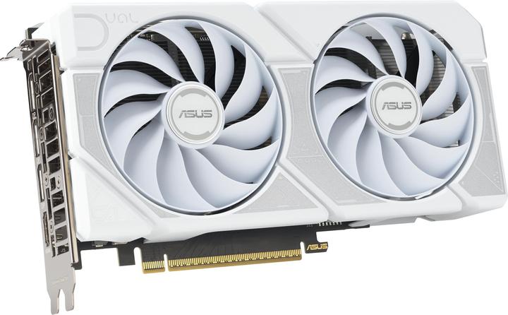 Productafbeelding ASUS DUAL-RTX5060TI-O16G-WHITE 16GB GDDR7 HDMI DP (16 GB)