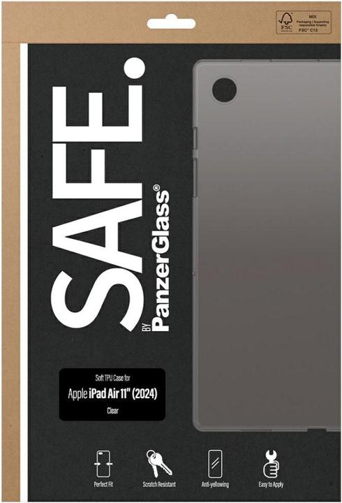 Actual product image PanzerGlass SAFE by Case Apple iPad Air 11- (2024) clear (Apple iPad Air 11 2024)