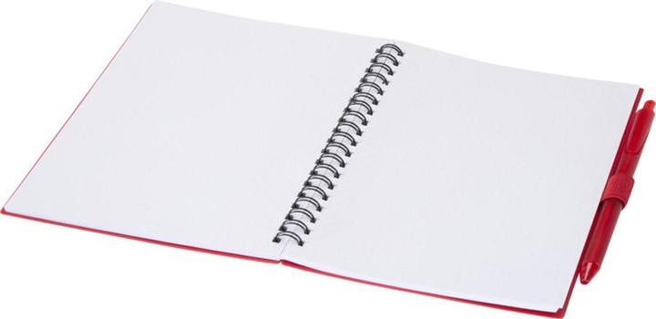 Actual product image Floso Niove Soft Cover Recycled Plastic Notebook & Pen Set (Dotted, Soft cover)