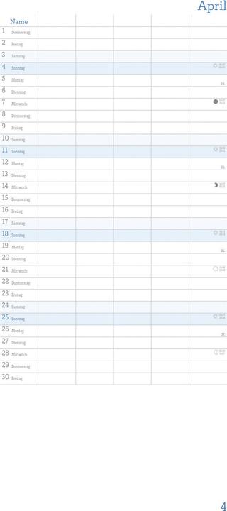 Produktbild Heye Kalender