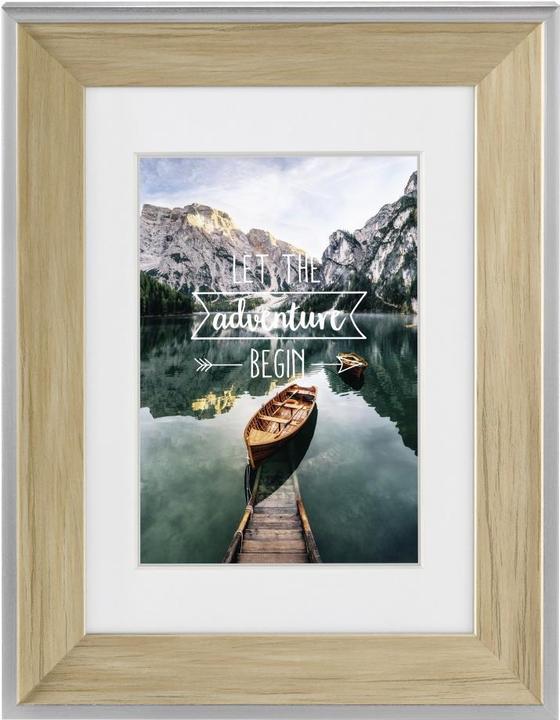 Image du produit Hama Cadre plastique Sierra, naturel, 1 (7 x 10 cm)