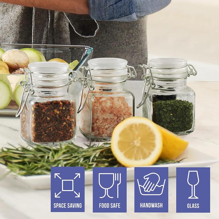 Actual product image Oak & Steel 36-teiliges Gewürzgläser-Set (0.10 l)